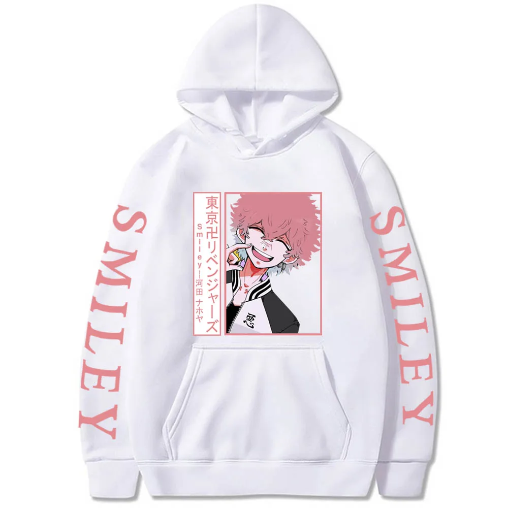 

Классический трендовый свитшот с капюшоном из аниме Токио, с репродукторами, в стиле Харадзюку, уличная одежда оверсайз, Милая зимняя женск...