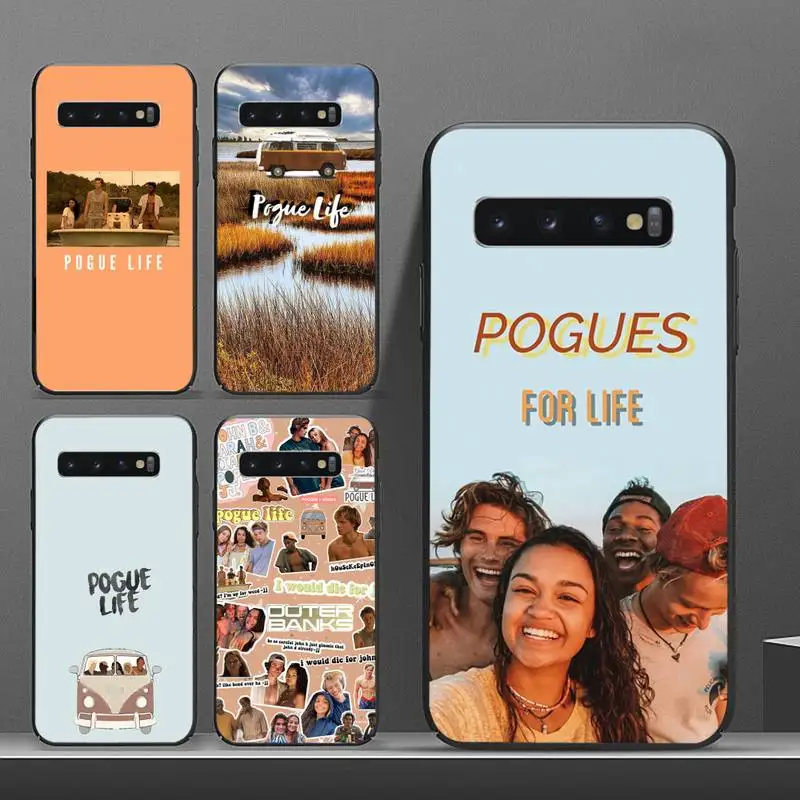 

Outer Banks Livin' the Pogue Life Phone Cases For Samsung A50 A51 A71 A20E A20S S10 S20 S21 S30 Plus ultra 5G M11 funda shell