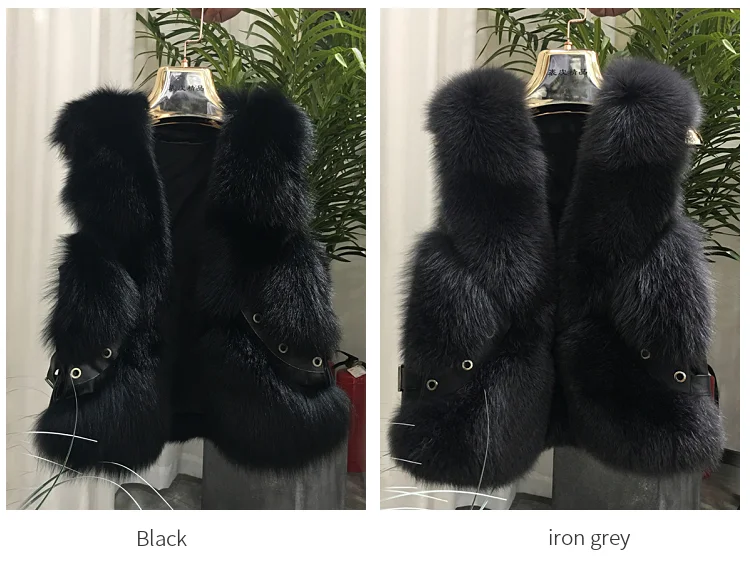 ZDFURS* из натурального меха лисы жилет короткий без рукавов Vestwoman зимние теплые натуральный меховой жилет натуральным лисьим мехом Меховая куртка лисий мех пальто