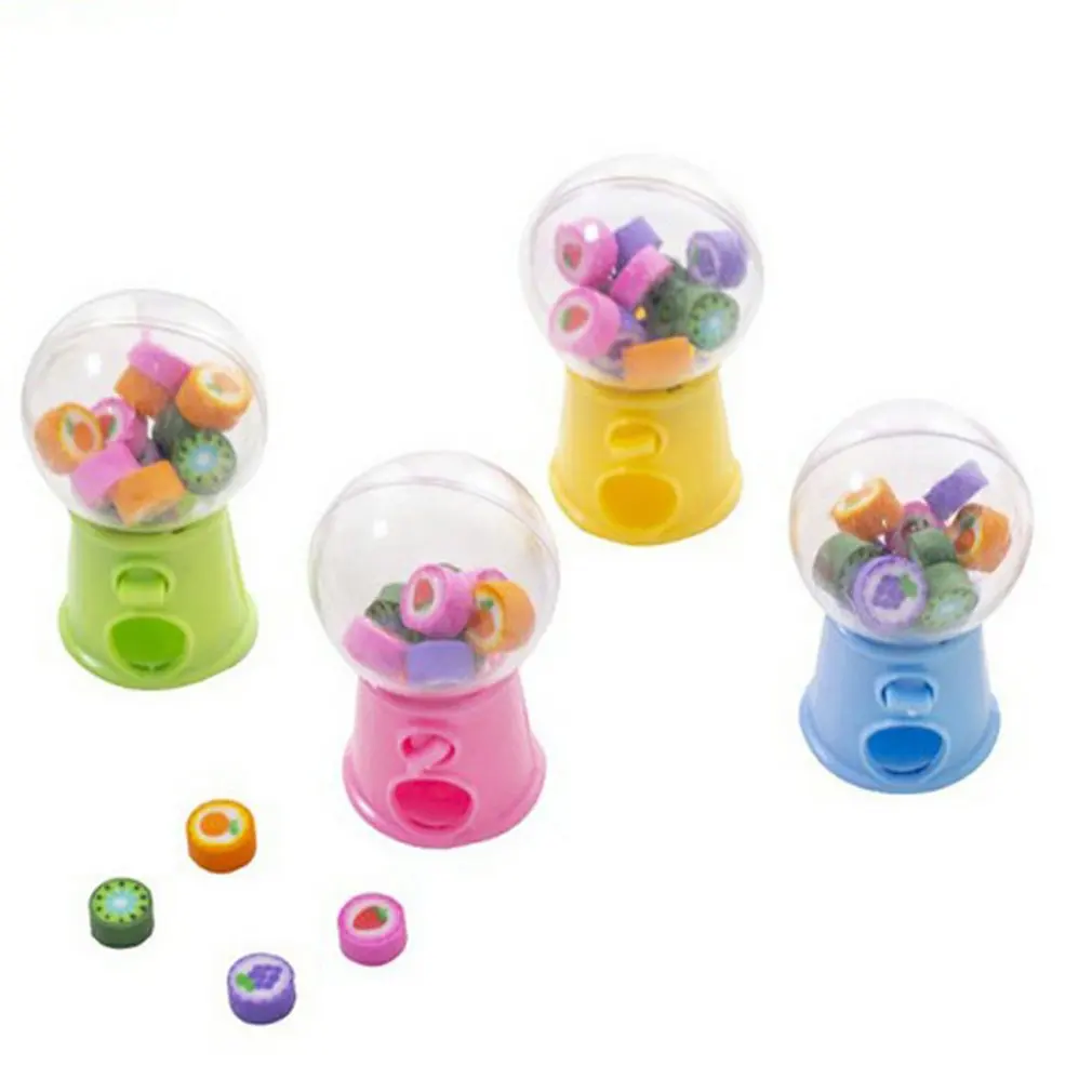 

1pcs Pencil Erasers Toy Capsule Gacha Toy Office Stationery Eraser Toys Kids Creative Item Gifts Color Random