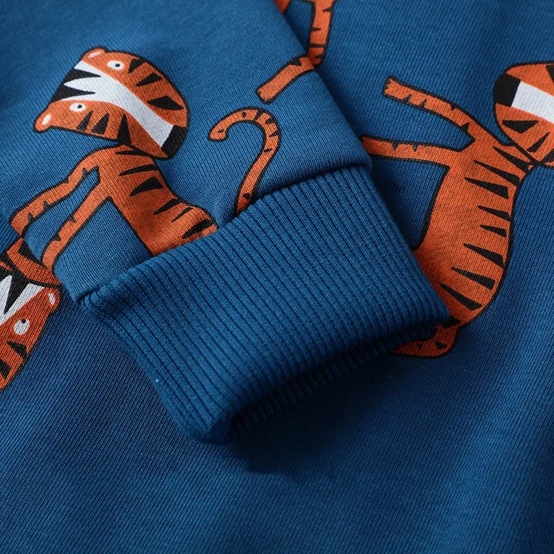 

Tiger Animals Children Kids Clothing Sets Cartoon Spring Cotton Shirt Pants Boys Long Sleeve Clothing Suits Kids Winter Sets