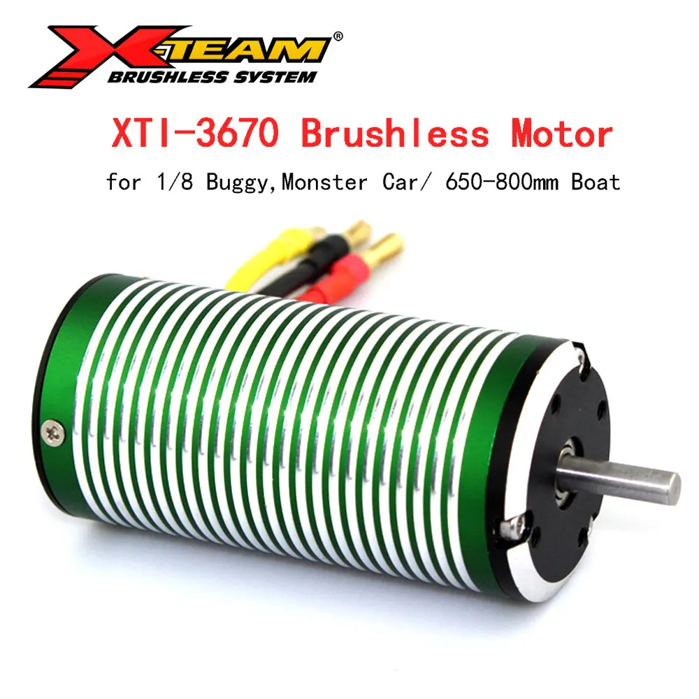 X TEAM бесщеточный двигатель 3670 1100KV 1200KV 1550KV 1850KV 2280KV 3050KV BLDC электромотор для