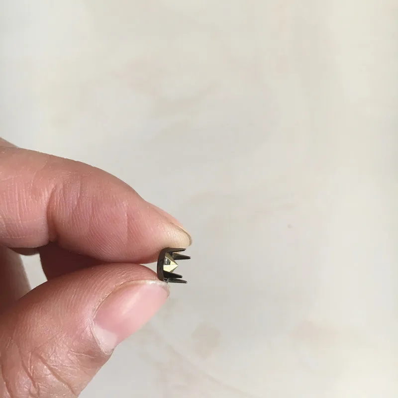 150 шт-заклепки 6 мм цветные хрустальные бусины Круглые пятна Сумка Обувь