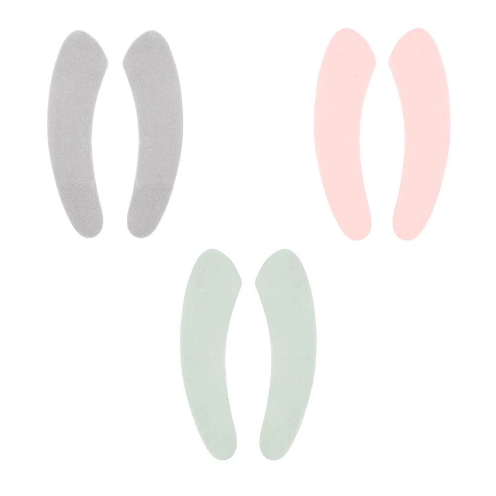 

3 Pairs of Household Toilet Pads Comfortable Toilet Seat Covers Plush Pads