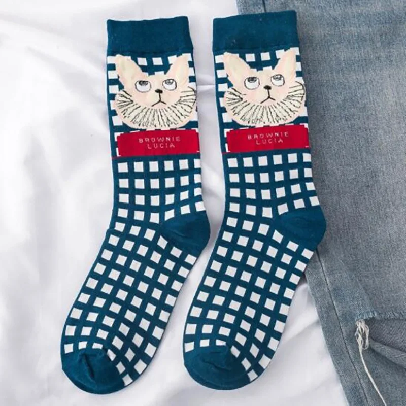 

Classic Autumn Winter Socks Cotton Soft Retro Japanese Lovely Style Series 2021