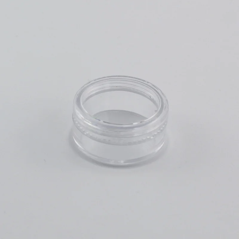 3g Round Clear 12 шт пустые для небольших банок многоразовые мини пластиковые бутылки Косметическая банка, контейнер маленькая круглая бутылка маленькая банка для крема твердые духи - Цвет: 3g Round Clear