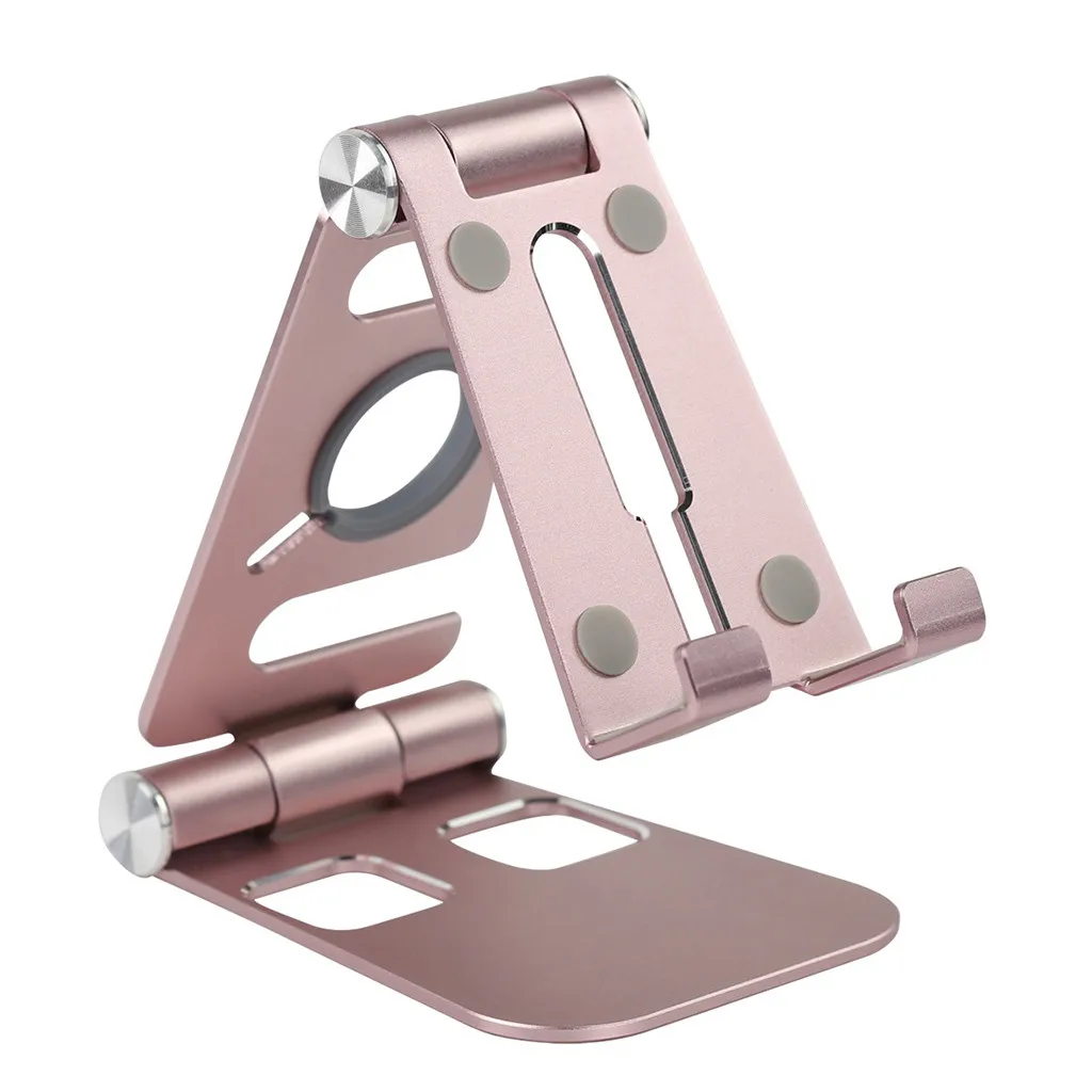 Складной поворотный держатель для телефона из алюминиевого сплава многоцветная