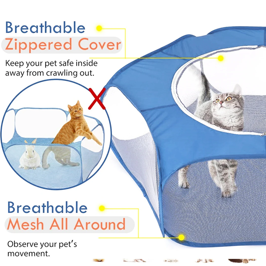 Детский манеж для домашних животных креативный складной дышащий кошек Игровая