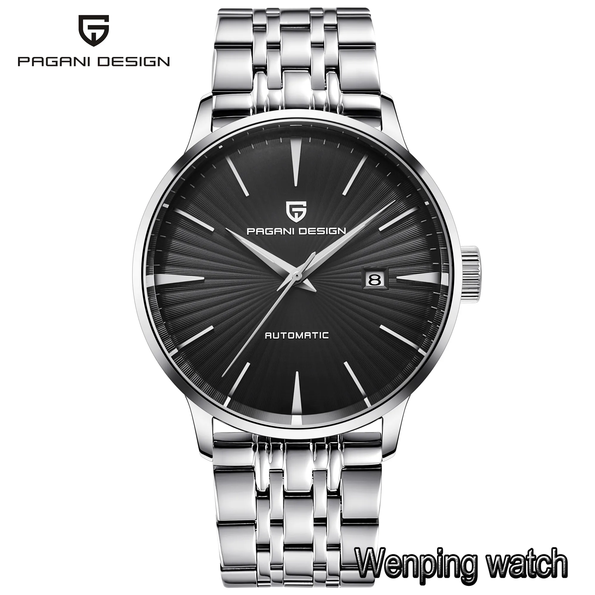 PAGANI Дизайн 43 мм Мужские Топ Роскошные бизнес часы водонепроницаемые нержавеющая