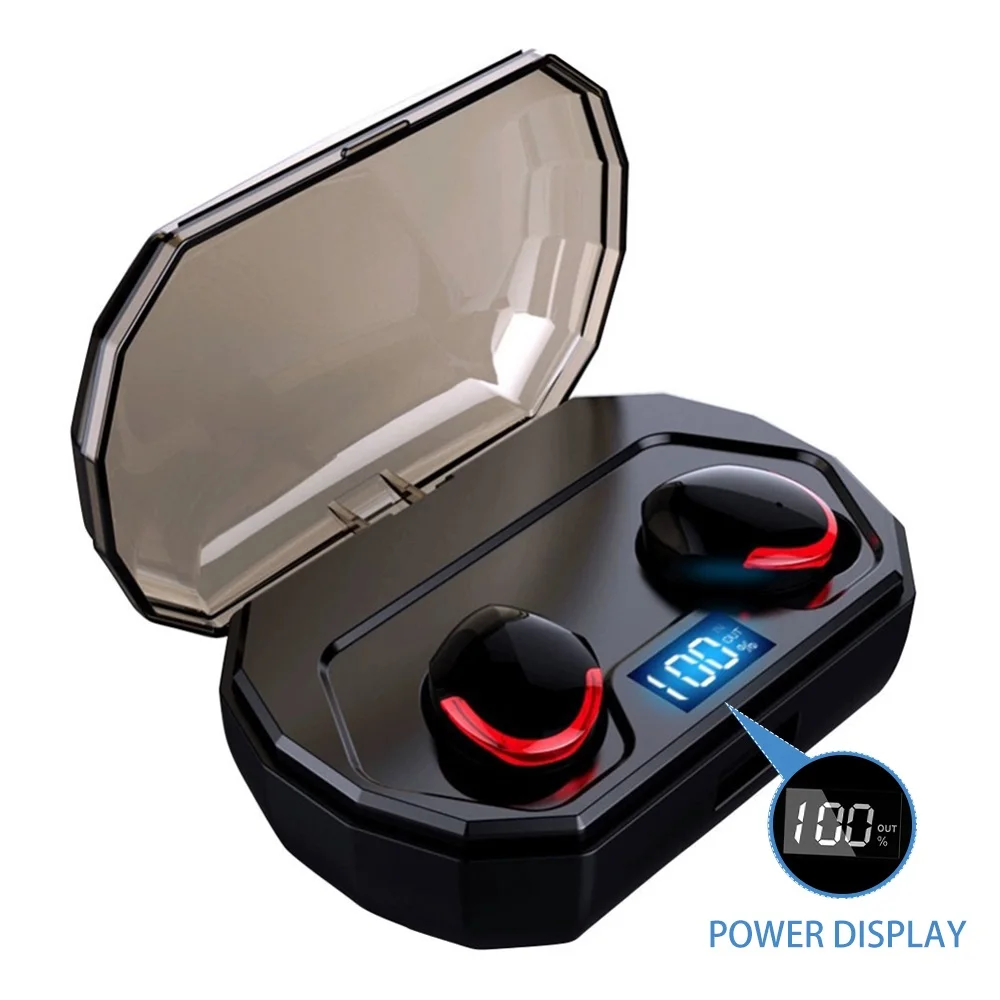 DOCIDACI TWS Bluetooth гарнитура водонепроницаемые беспроводные наушники HiFi музыкальные