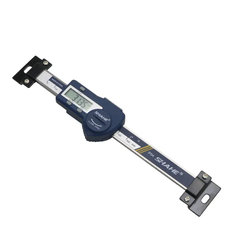 shahe 0-100 mm 0.01 electronic digital horizontal type scales linear scale vernier | Инструменты