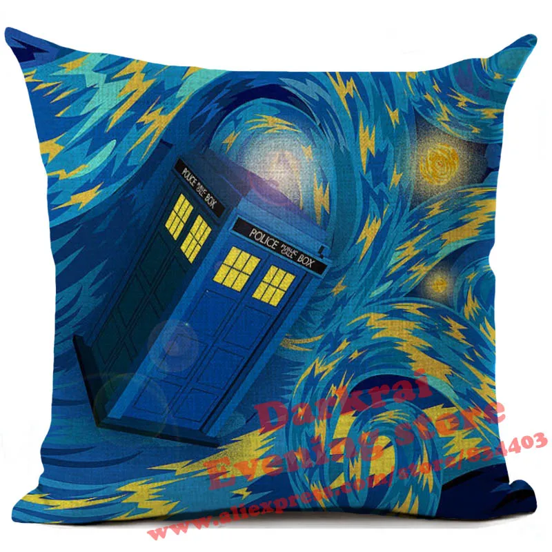 3 Наволочка для подушек Doctor Who Tardis Exterminate с принтом, подушки для дома, декор для гостиной, дивана, декоративная наволочка - Цвет: 3