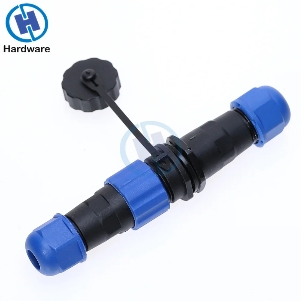 1 пара IP68 SP13 2Pin/3pin/4pin/5pin/6Pin/7pin/9pin Водонепроницаемая пневматическая вилка Панельное