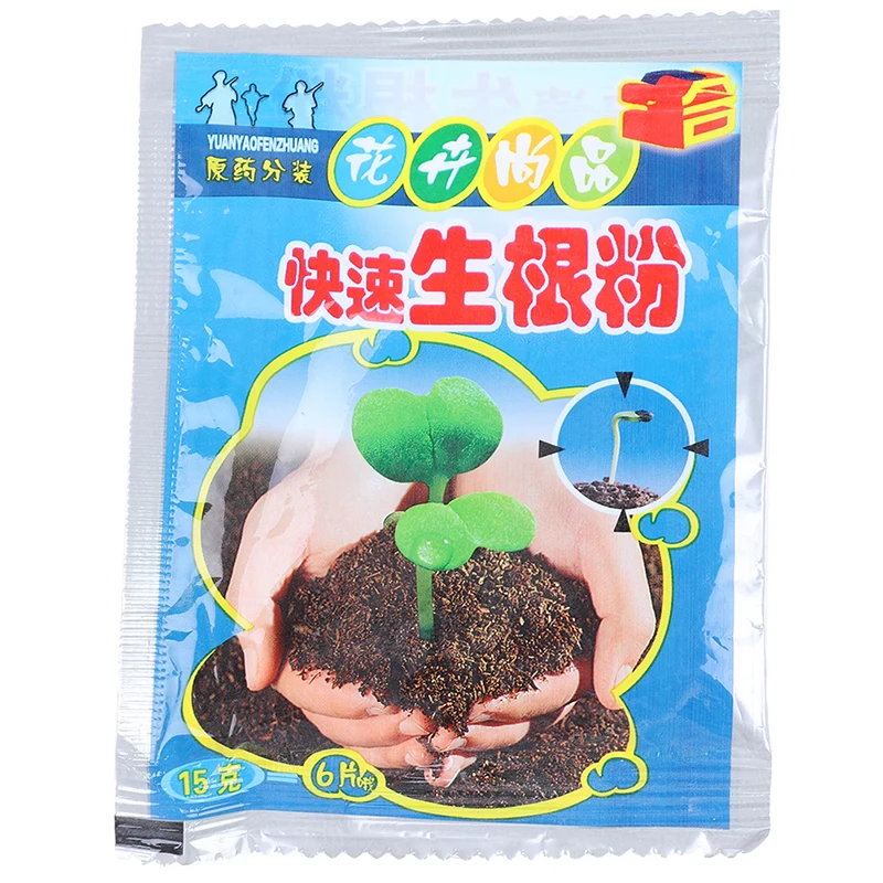 Растительный порошок для укорения лечебный гормон роста корней саженцев бонсай