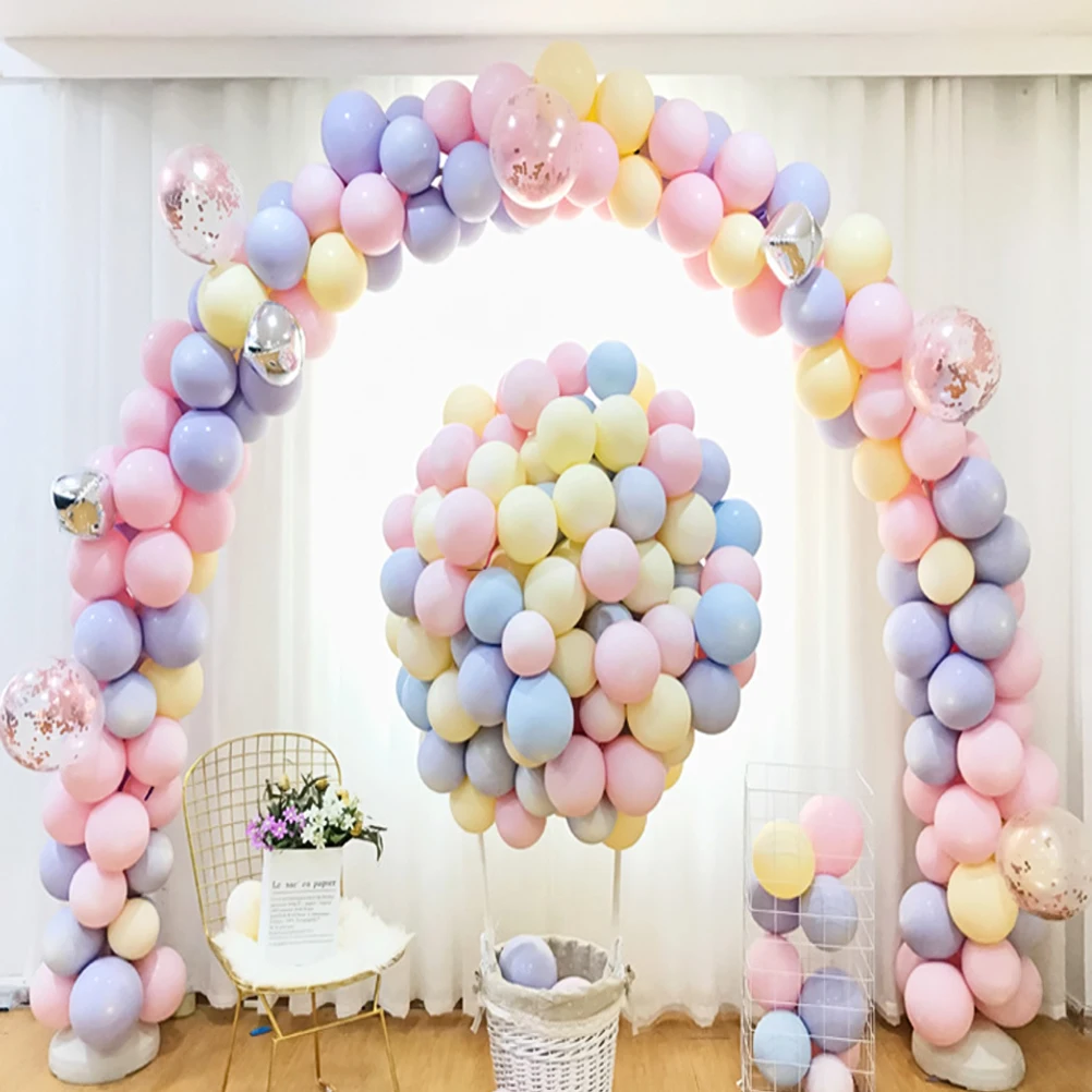 

100pcs Balloons10 Inches Assorted Bright Colors Made with Strong Latex Birthday Party Wedding Decoration Baby Shower Ballon