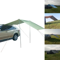 car side tent sunshade rainproof tour barbecue outdoor self driving tour barbecue camping car tail extension tent portable
