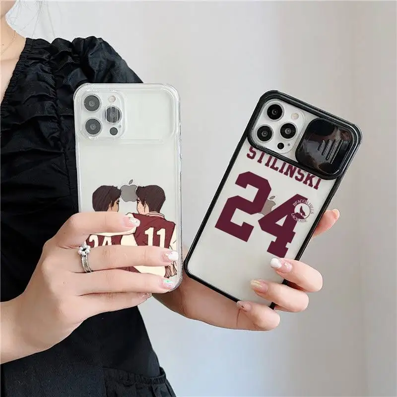

Teen Wolf Stilinski 24 Phone Case For iPhone 12 11 8 7 se 2020 mini pro X XS XR MAX Plus Transparent Camera Protection Cover