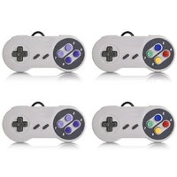 2pcs usb 2 0 pc gamepad wired game controller joystick joypad game controller snes game pad for windows pc mac computer control