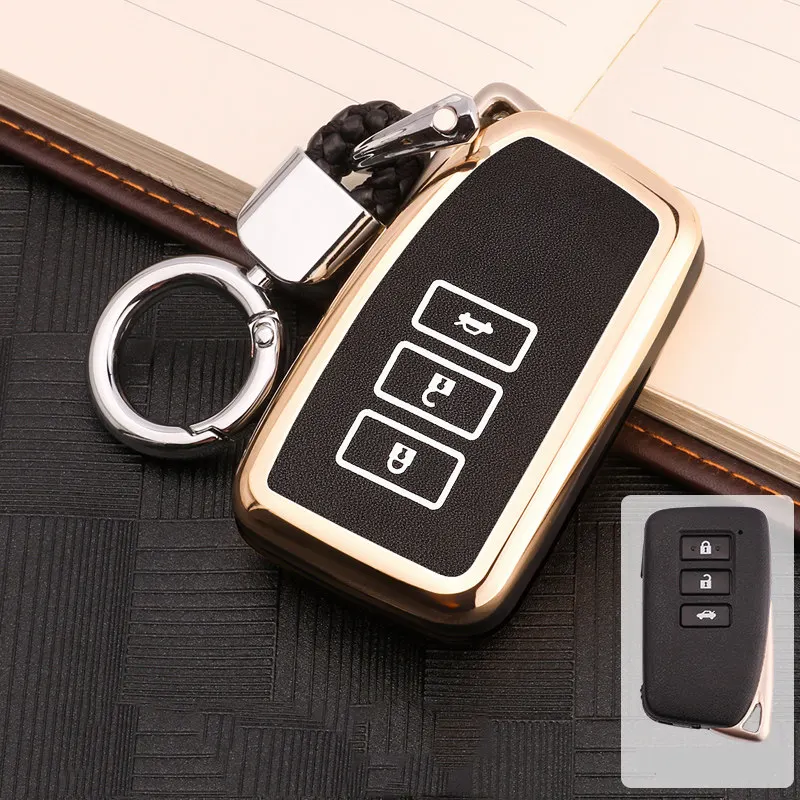 

2019 New Zinc alloy Luminous Full cover Car Key Case For Lexus NX GS RX IS ES GX LX RC 200 250 350 LS 450H 300H Auto Accessories