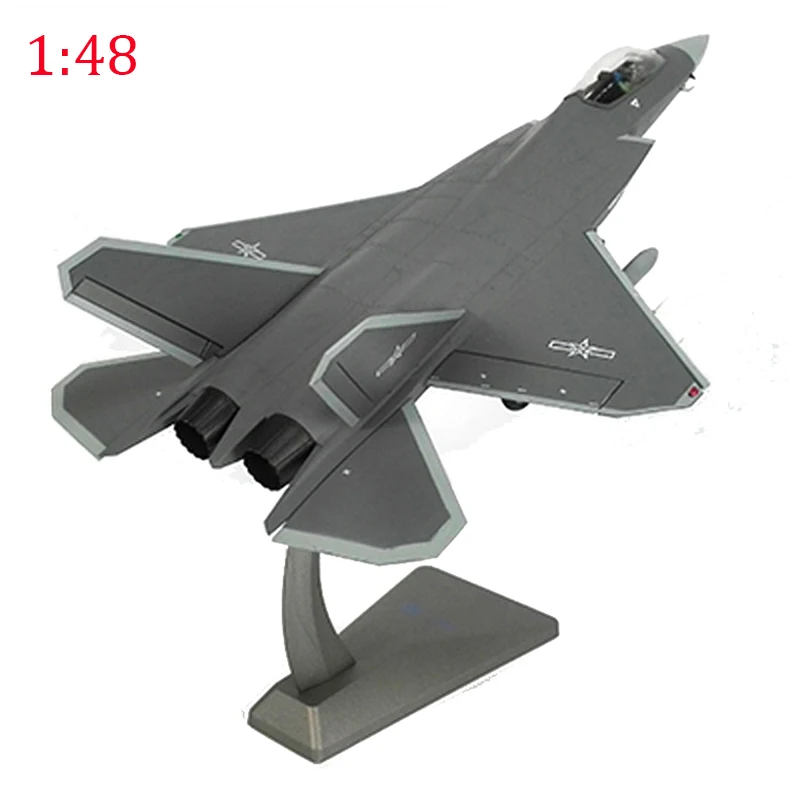 1/72, 1/48 масштаб, сплав, самолет, китайские ВВС, J-31, Gyrfalcon Fighter J31, модель, игрушки для детей, подарок для коллекции