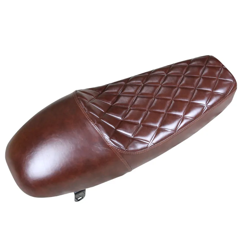 

650mm Universal Hump Rhombus Coining Motorcycle Cushion Cafe Racer Motorbike Refit Seat for MASH125 MASH250