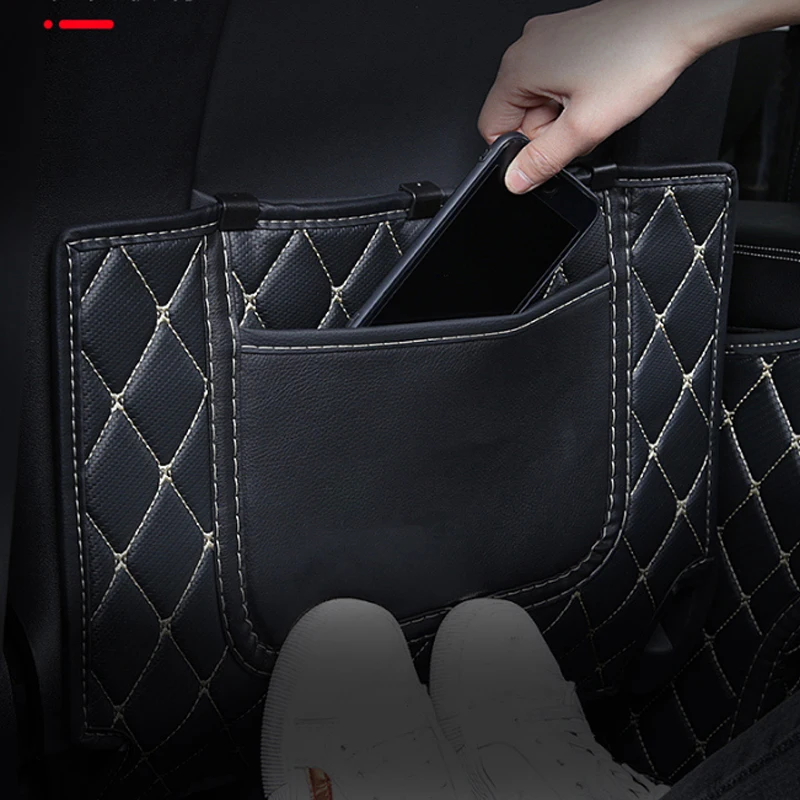 Жеребенок горит 3 шт./компл. кожа для заднего сидения автомобиля защита от детей