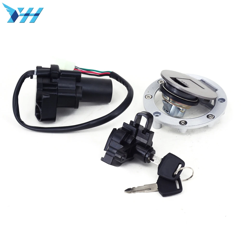

Motorcycle Lock Set Ignition Switch Fuel Gas Tank Cap Seat Lock Keys For Yamaha XJR1200 1994-1998 1997 1996 1995