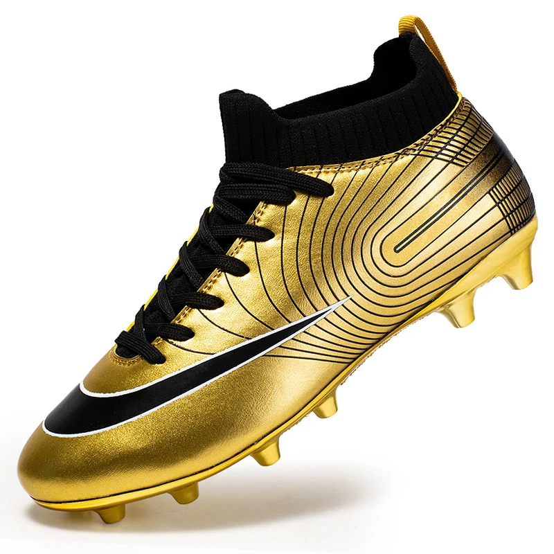 

Men Soccer Shoes Kids Football Boots Women Breathable Soccer Cleats Antiskid Chaussure Football Shoes Artificial Grass Sneakers