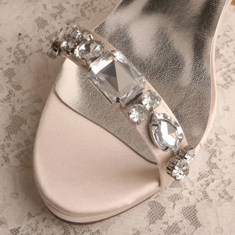 Босоножки женские на высоком каблуке сандалии платформе открытый носок для