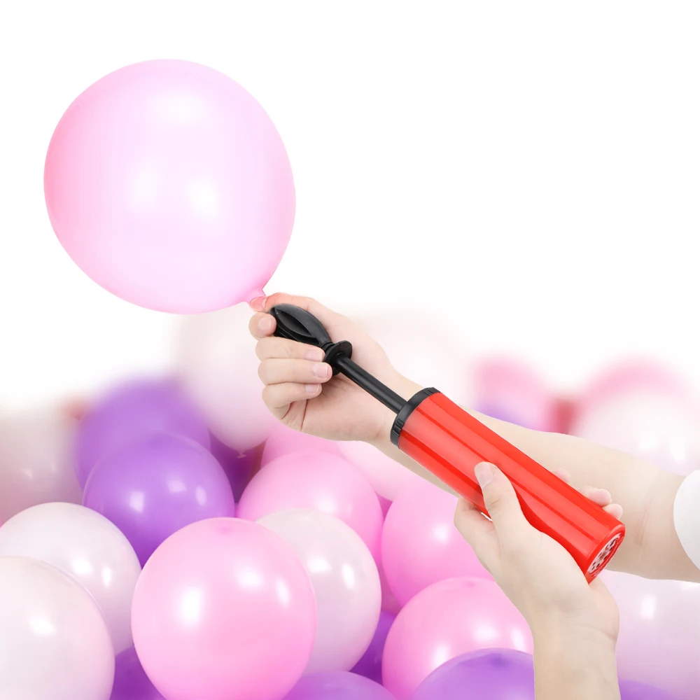 HOOMIN насос для воздушных шаров пластиковый надувания ручной воздушный вечерние