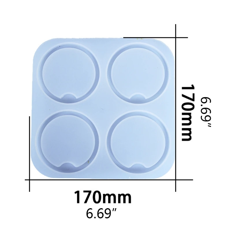 

Coaster Molds for Resin Casting Epoxy Resin Molds Silicone Great for Making Coasters DIY Resin Artwork Home Decor