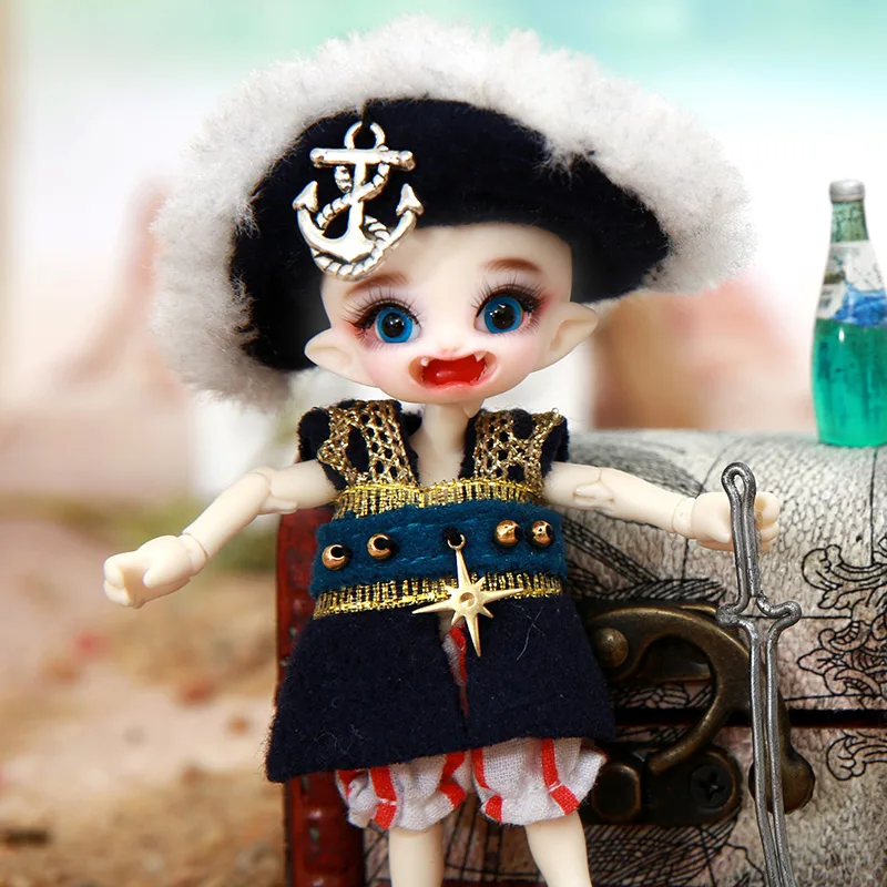 Fairyland Pukipuki Cupid3 1/12 кукла BJD розовая улыбка Эльфов игрушки для девочки крошечная