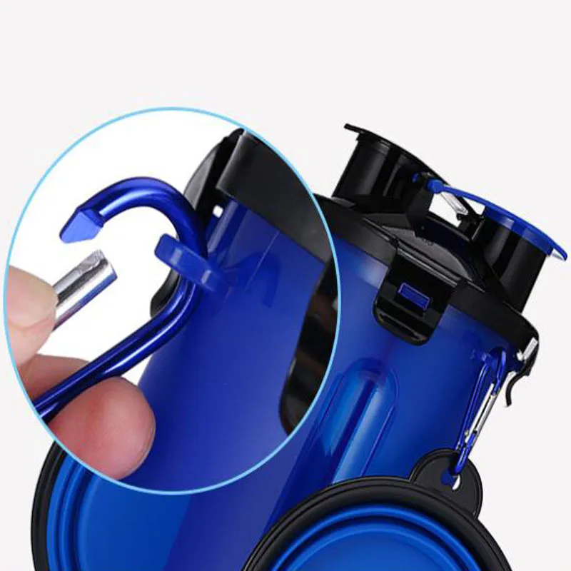 2 в 1 пластиковая бутылка для воды|Кормление собаки| |