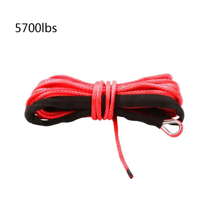 

Winch Rope Car Emergency Trailer Belt 5700LBs/7700LBs Vehicle Towing Winch Cable Y4UA