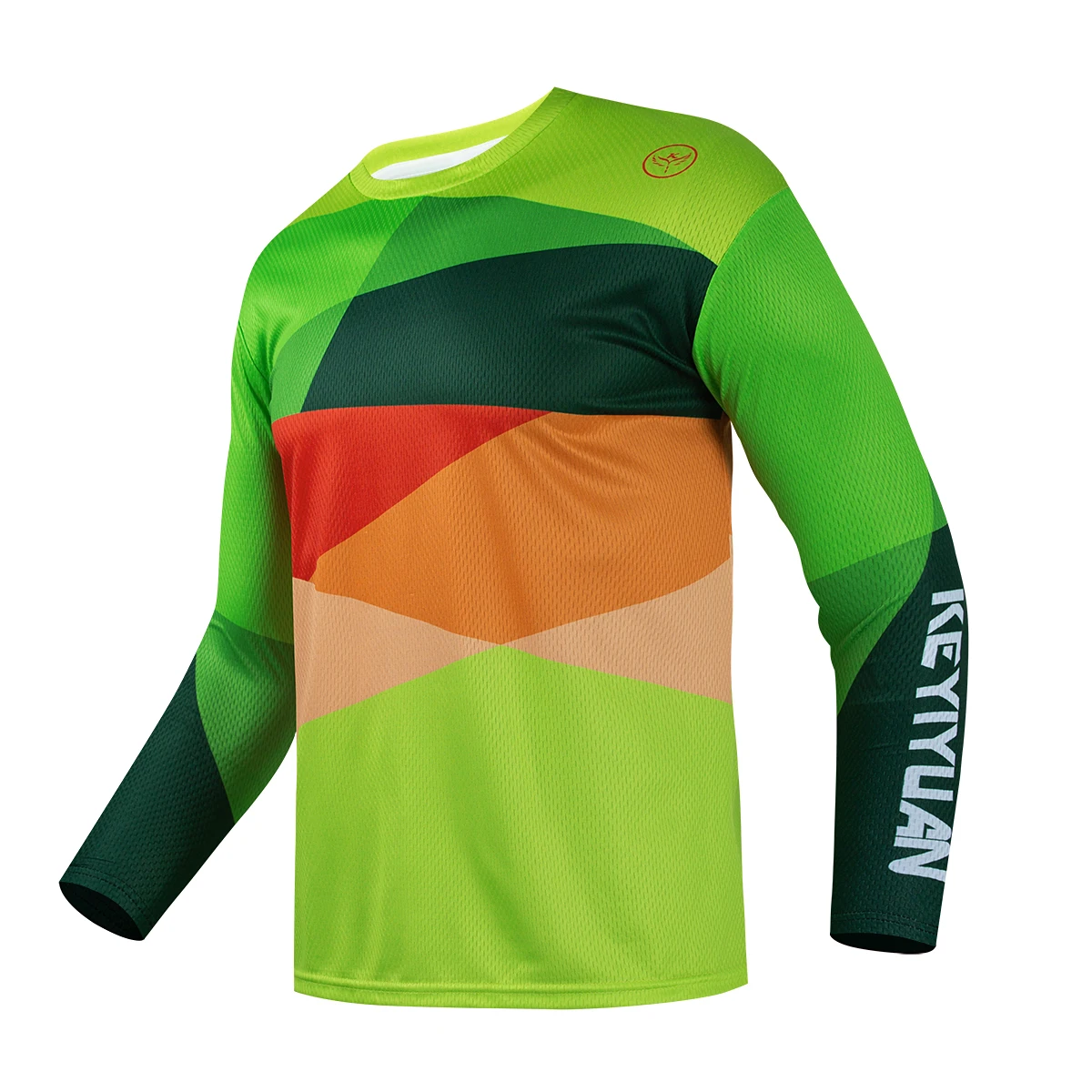 

KEYIYUAN 2022 Men's Long Sleeve Downhill Jersey Motocross Mountain Bike Shirts Motorcycle Sports Wear Mtb T-shirt Maillot Velo