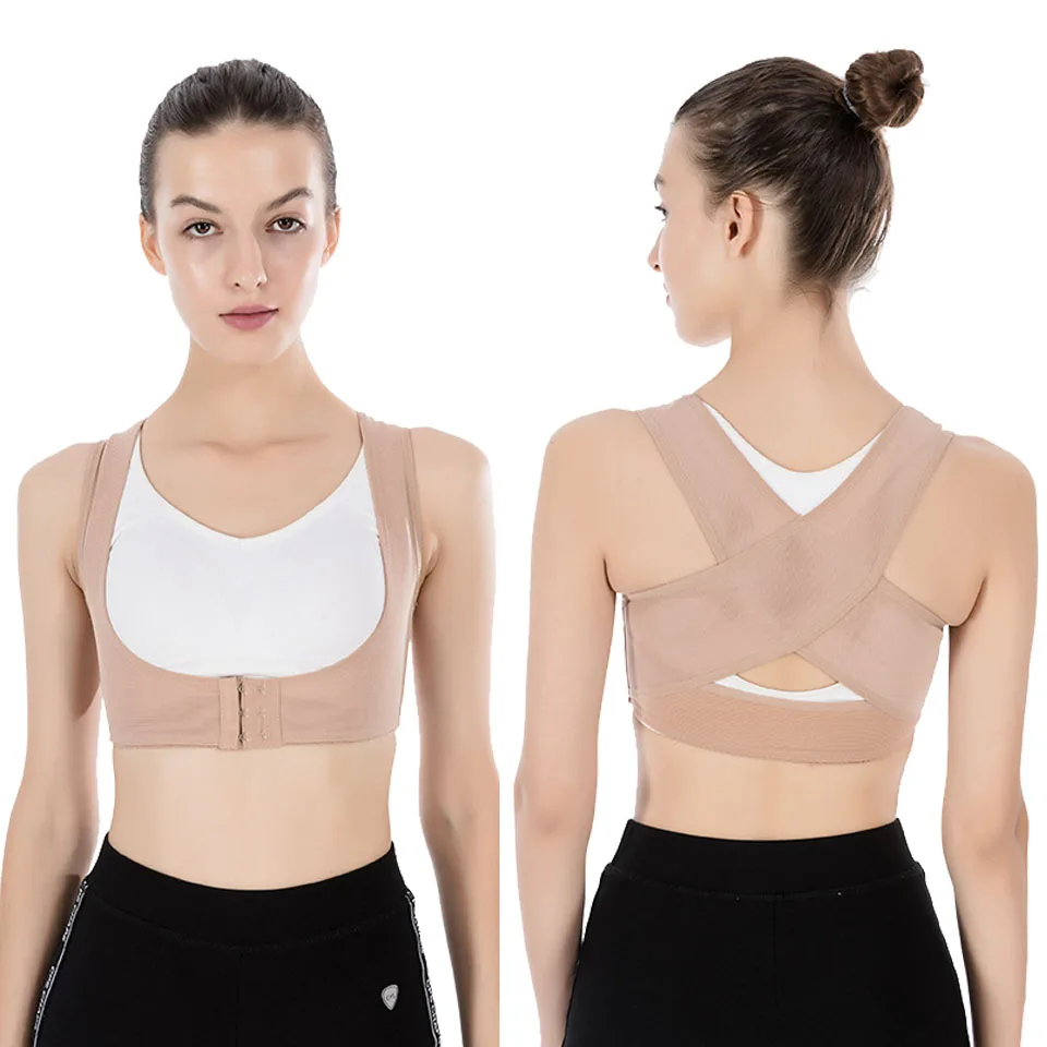 

Chest Supports for Women Chest Brace Up Belt Posture Corrector Prevent Chest Hunchback Sagging Posture Corsetor
