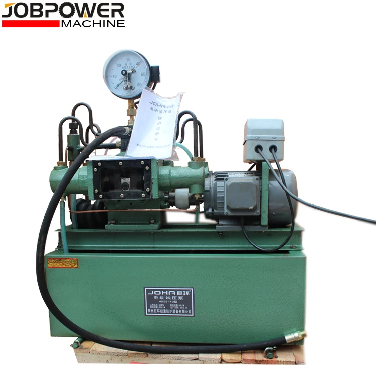 

High Pressure Electric Hydro Hydraulic Test Pump