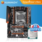 Материнская плата HUANANZHI X99 с процессором Intel XEON E5 2678 V3, NON-ECC DDR4