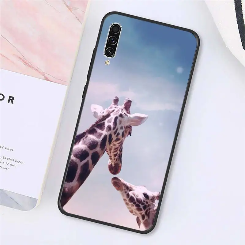 

Giraffe cute animal Phone Case For Samsung galaxy A S note 10 7 8 9 20 30 31 40 50 51 70 71 21 s ultra plus