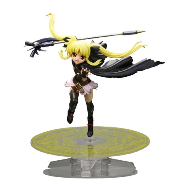 

KOTOBUKIYA Japanese animation, Lyrical Nanoha, theatrical version of 1st Fett, full-body, hand-made dolls, anime characters