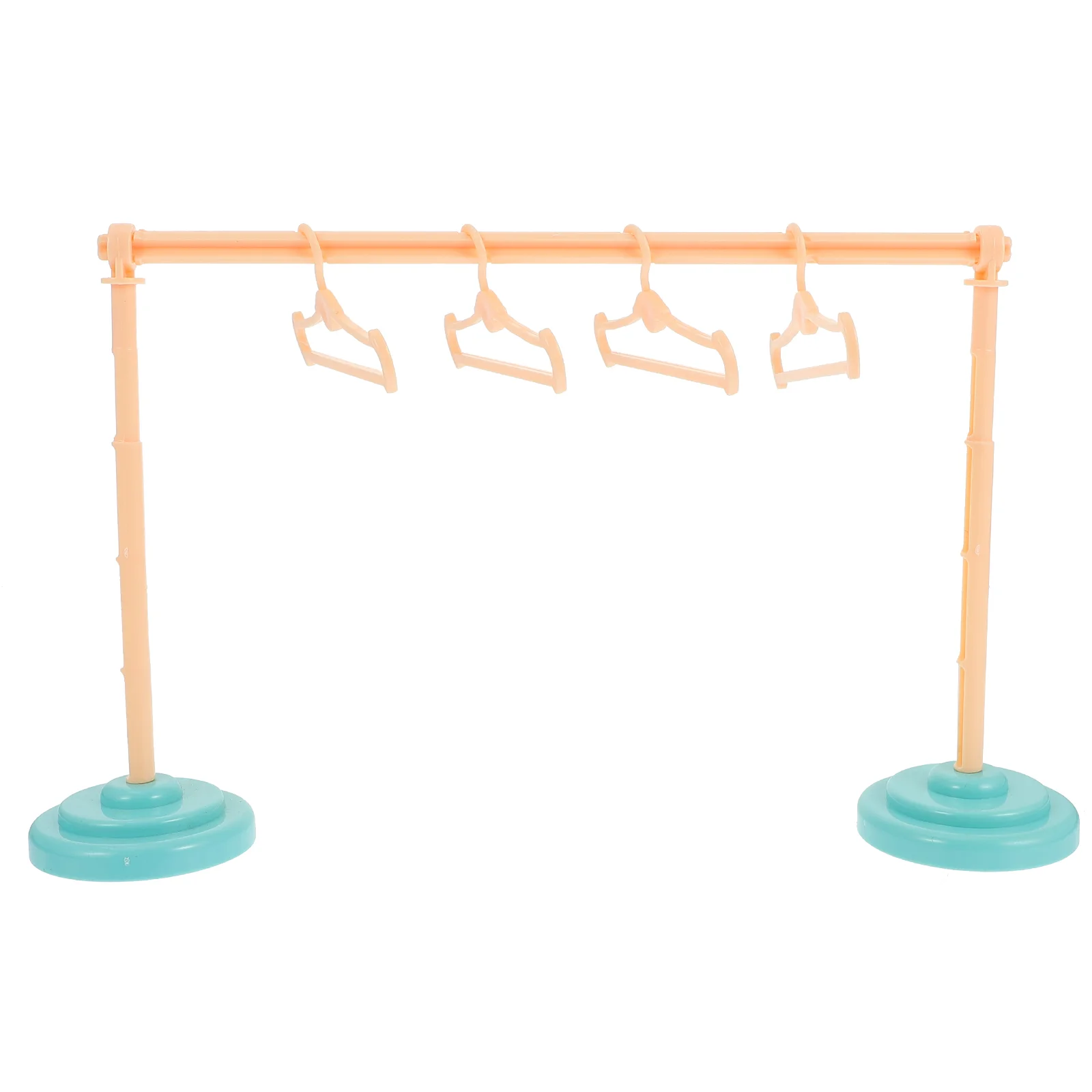

3 Sets Decorative Mini Garment Rack Creative Mini Clothes Hanger Ornaments Supplies