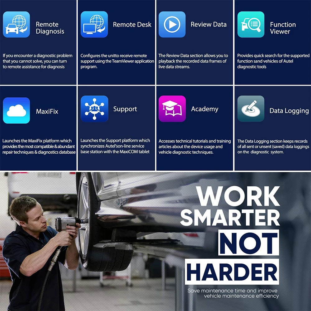 Автомобильный диагностический сканер Autel Maxisys MS906BT инструмент для автомобиля