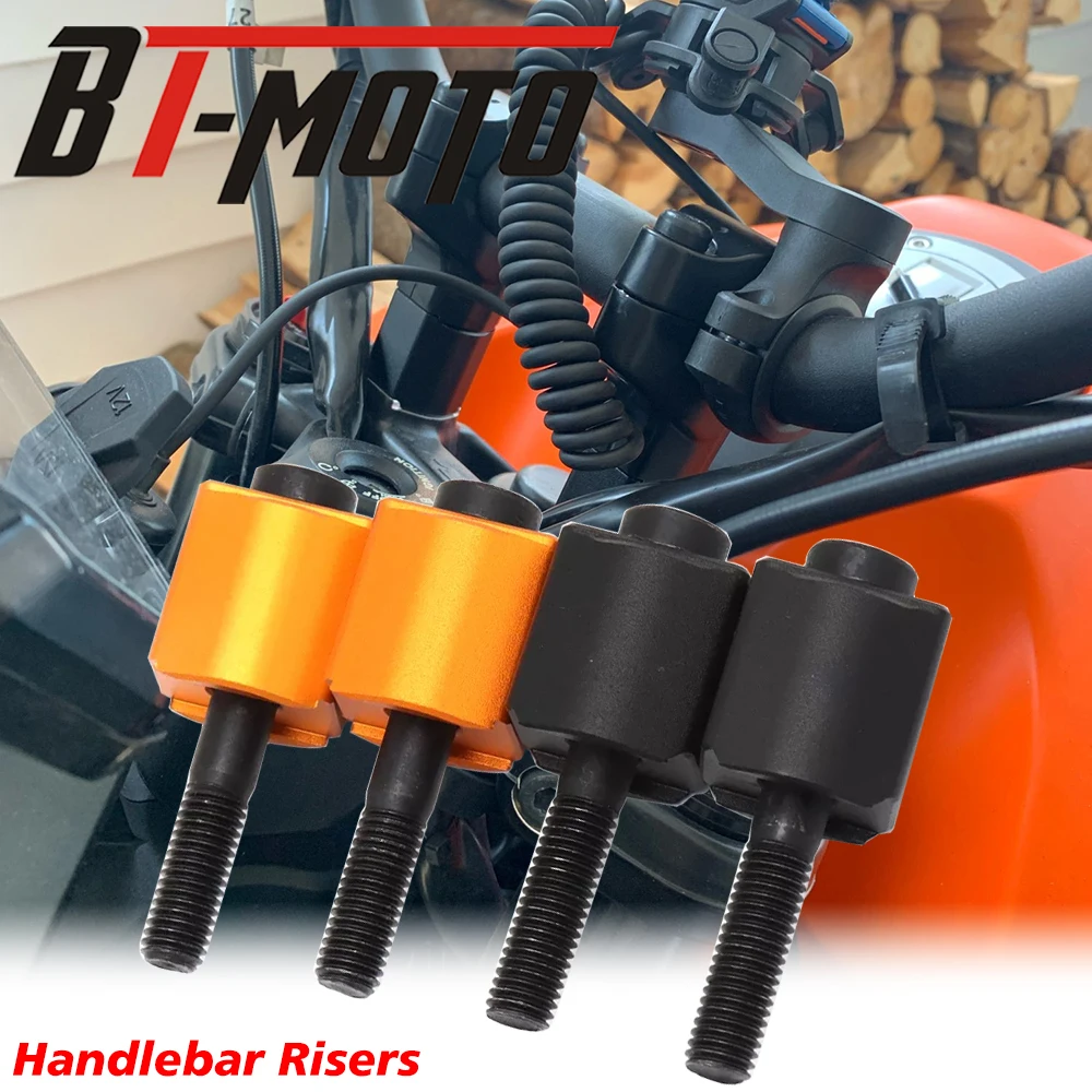Подходит для KTM 1290 Super Duke GT Adventure R/S/T 1050 1090 1190 Duke790 390 оранжевые/черные подставки Руля