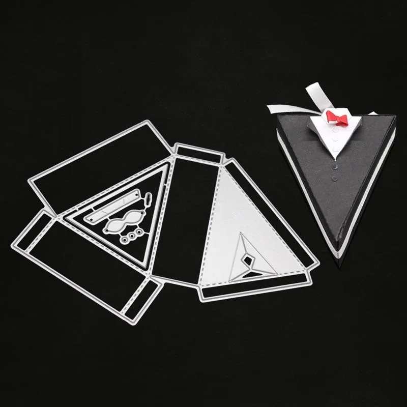 

YINISE Metal Cutting Dies For Scrapbooking Stencils T-shirt Cake Box DIY Paper Album Cards Making Embossing Folder Die Cuts CUT