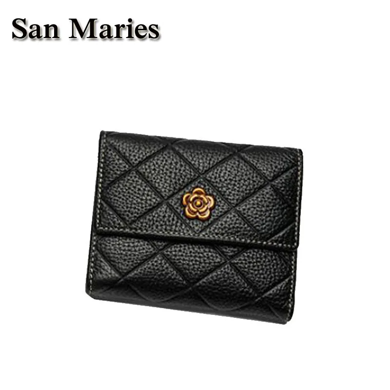 Подарочная коробка San Maries! Короткий кошелек для девочек женские кошельки и