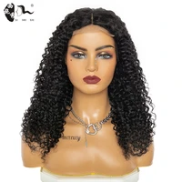 20inch synthetic protein filam jerry water curly body wave t part lace hair wig for black women glueless 44 t part lace wigs