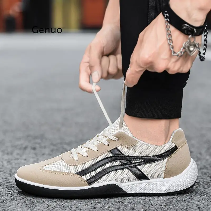 

2021 Men's Shoes Spring and Summer Breathable Mesh Running Casual Sports Shoes Canvas Shoes Trend Men's Shoes