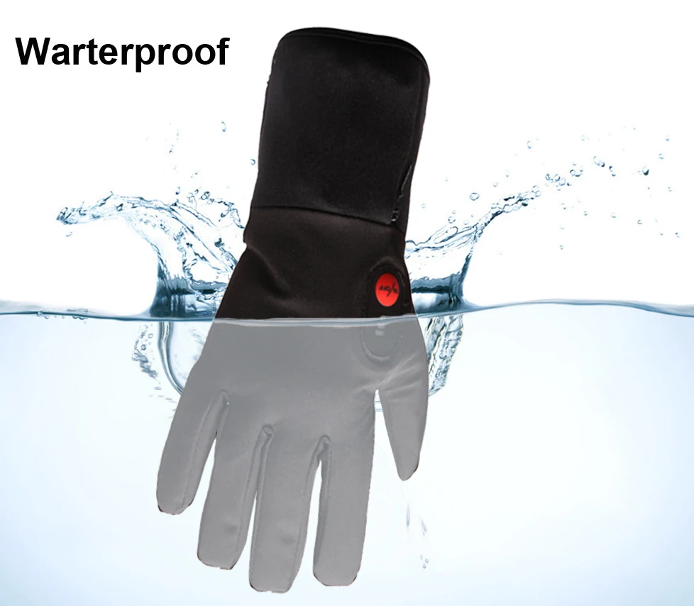 Спасителя 7 4 V 3 уровней Электрический Перезаряжаемые перчатки с подогревом