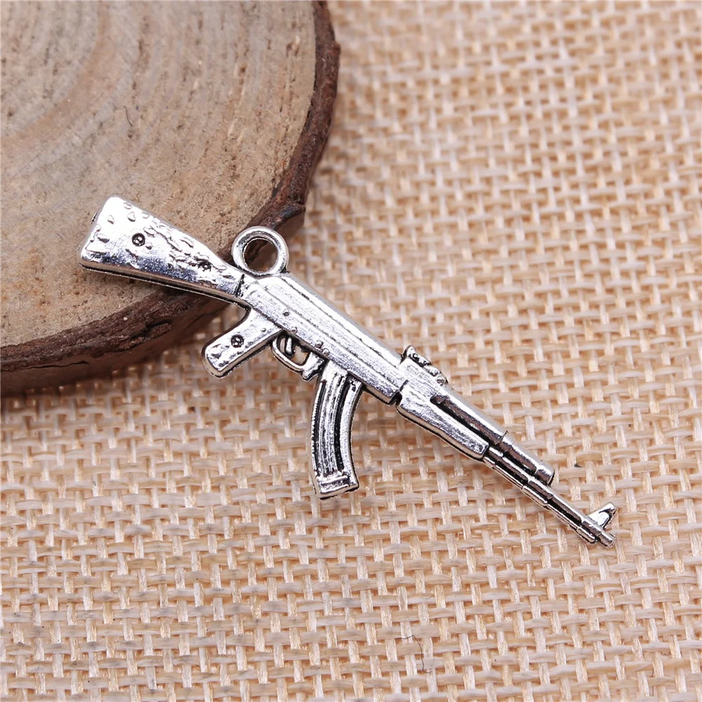 

Бесплатная доставка, 24 шт., 44x15 мм, подвески в стиле ретро