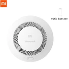 2022 Xiaomi датчик дыма, детектор дыма и газа, датчик Honeywell, пожарная сигнализация, звуковая и визуальная сигнализация с дистанционным управлением через приложение MIjia